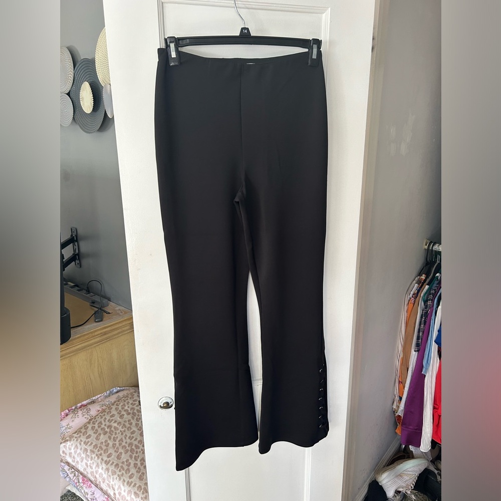 Black Boot Cut & Flare Pants and Jumpsuits